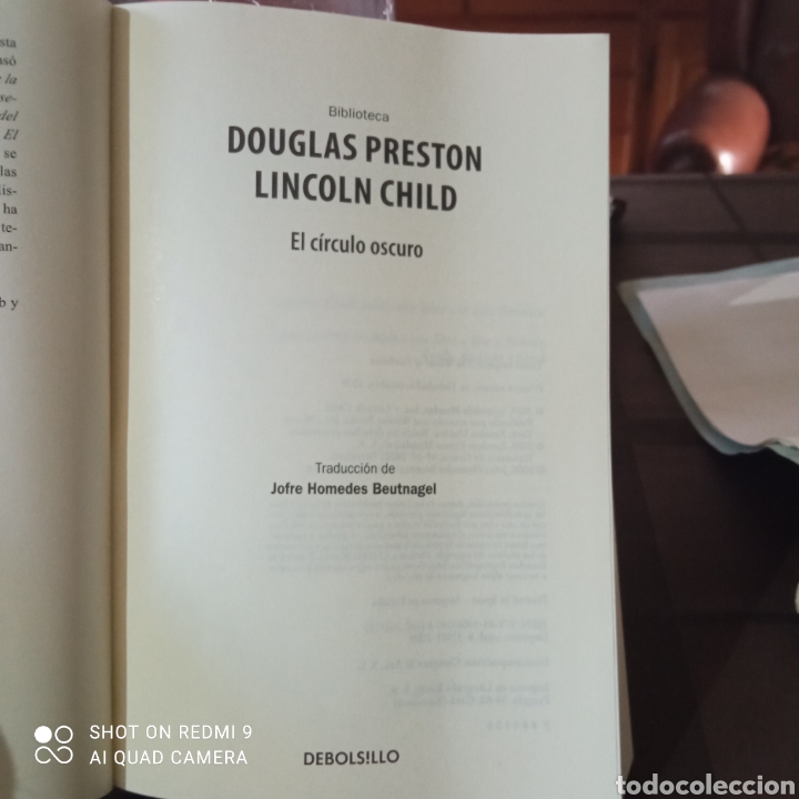 Libros: El c&iacute;rculo oscuro por Douglas preston - Foto 3