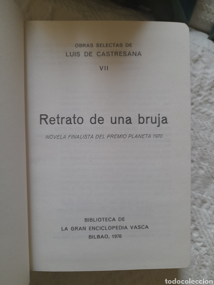Libros: Retrato de una bruja. Luis de Castresana - Foto 3