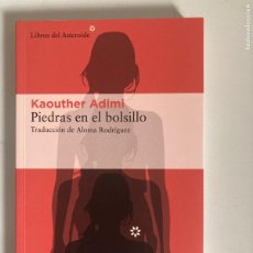 Libros: PIEDRAS EN EL BOLSILLO – KAOUTHER ADIMI (NUEVO). Lote 365817446
