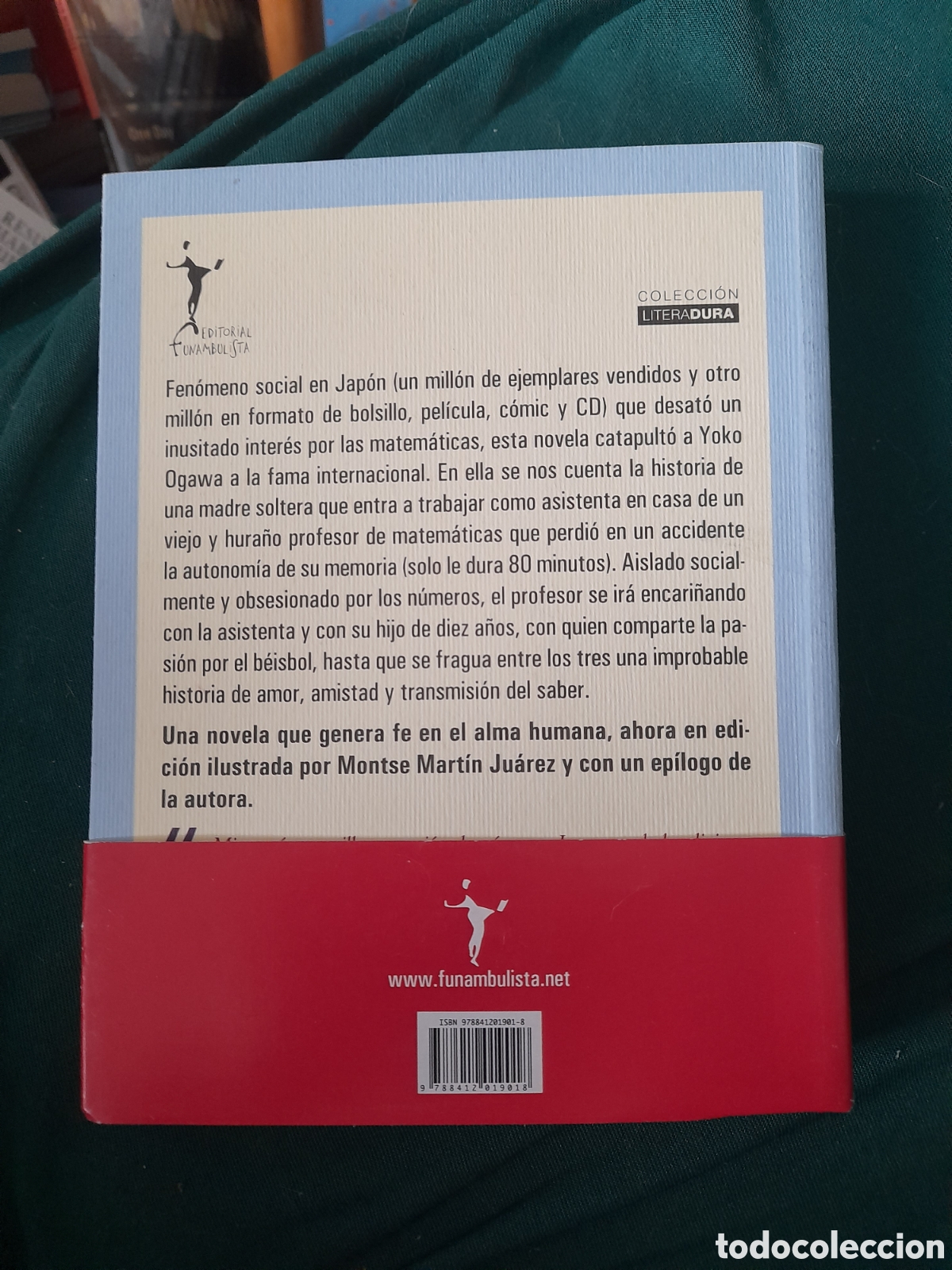 Libros: La f&oacute;rmula preferido del profesor. Yoko Ogawa - Foto 2