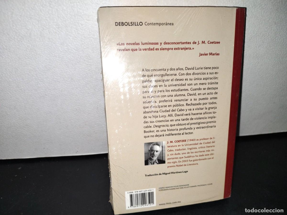 Libros: 56- DESGRACIA - J. M. COETZEE - Foto 3