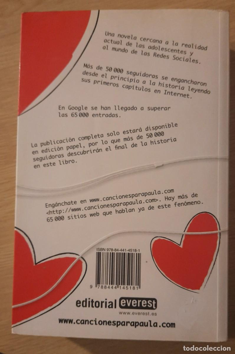 Libros: Canciones para Paula. Blue Jeans - Foto 2