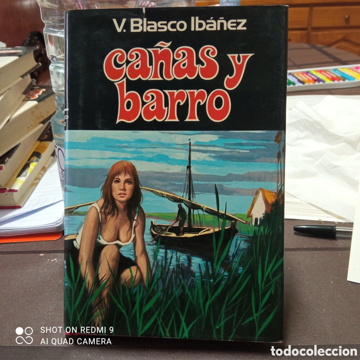 Libros: Ca&ntilde;as y barro 1&deg;edicion 1976. - Foto 1