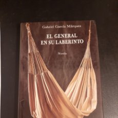 Libros: EL GENERAL EN SU LABERINTO GARCÍA MÁRQUEZ EDIT OVEJA NEGRA. Lote 399681599