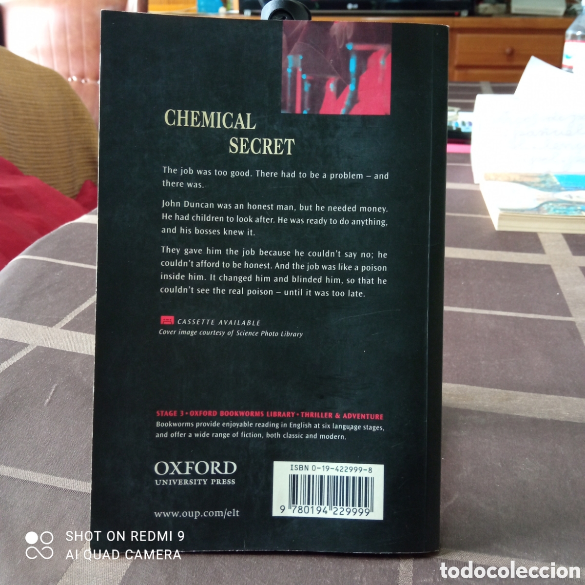 chemical secret ( inglés - Buy Other new narrative books on