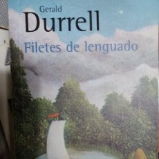 Libros: BARIBOOK 128 FILETES DE LENGUADO GERALD DURRELL ALIANZA EDITORIAL. Lote 401577404