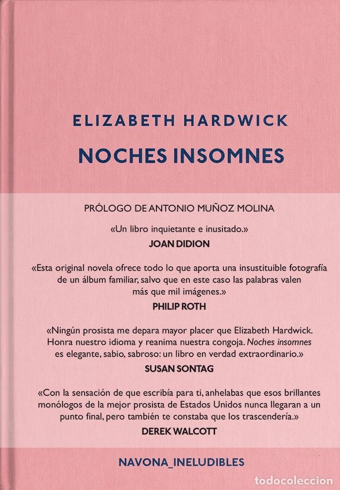Libros: NOCHE INSOMNES Elisabrth Hardwick - Foto 1