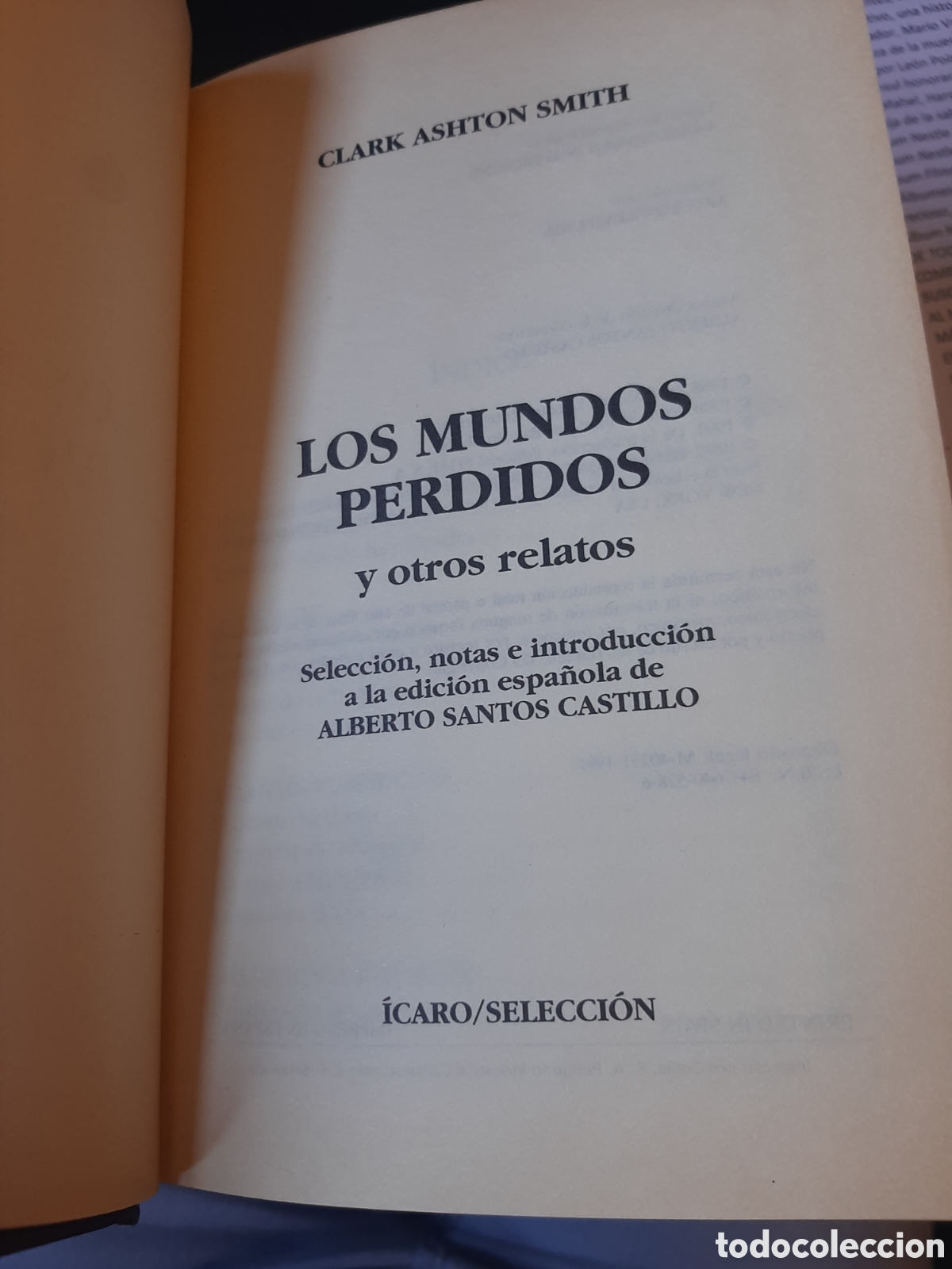 Libros: Los mundos perdidos, Clark A. Smith - Foto 2