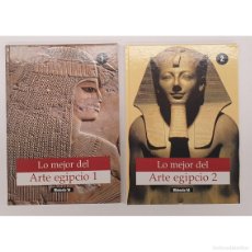 Libros: LO MEJOR DEL ARTE EGIPCIO 1 Y 2 HISTORIA 16. 1997