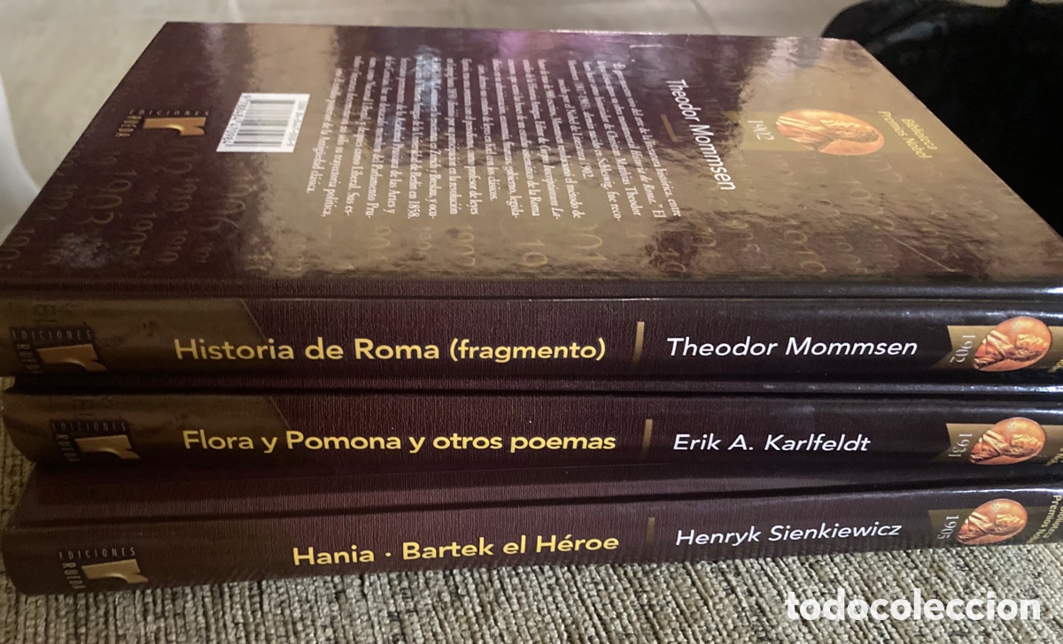 Libros: 3 libros biblioteca premios Nobel - Foto 1