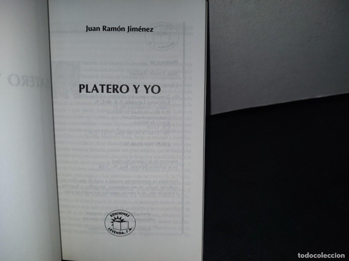 Libros: 187- PLATERO Y YO - JUAN RAM&Oacute;N JIM&Eacute;NEZ - Foto 5