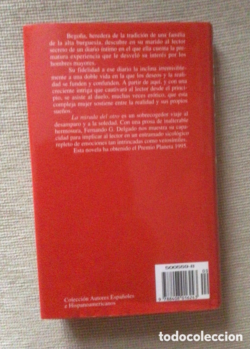 Libros: &ldquo;La mirada del otro&rdquo; de Fernando G. Delgado. - Foto 2
