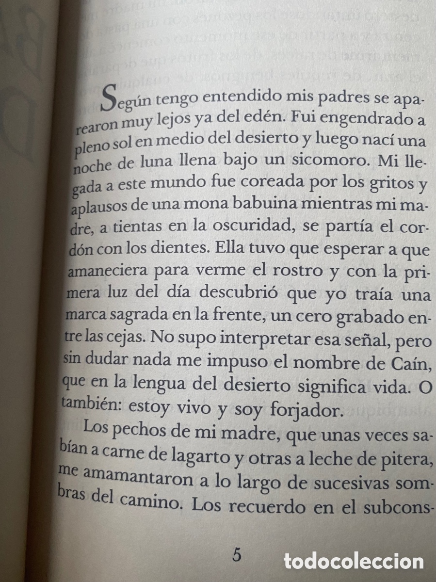Libros: BALADA DE CA&Iacute;N Manuel VICENT 1987 - Foto 4