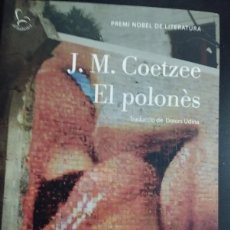 Libros: EL POLONES (EDICIÓN EN CATALÁN) J.M. COETZEE