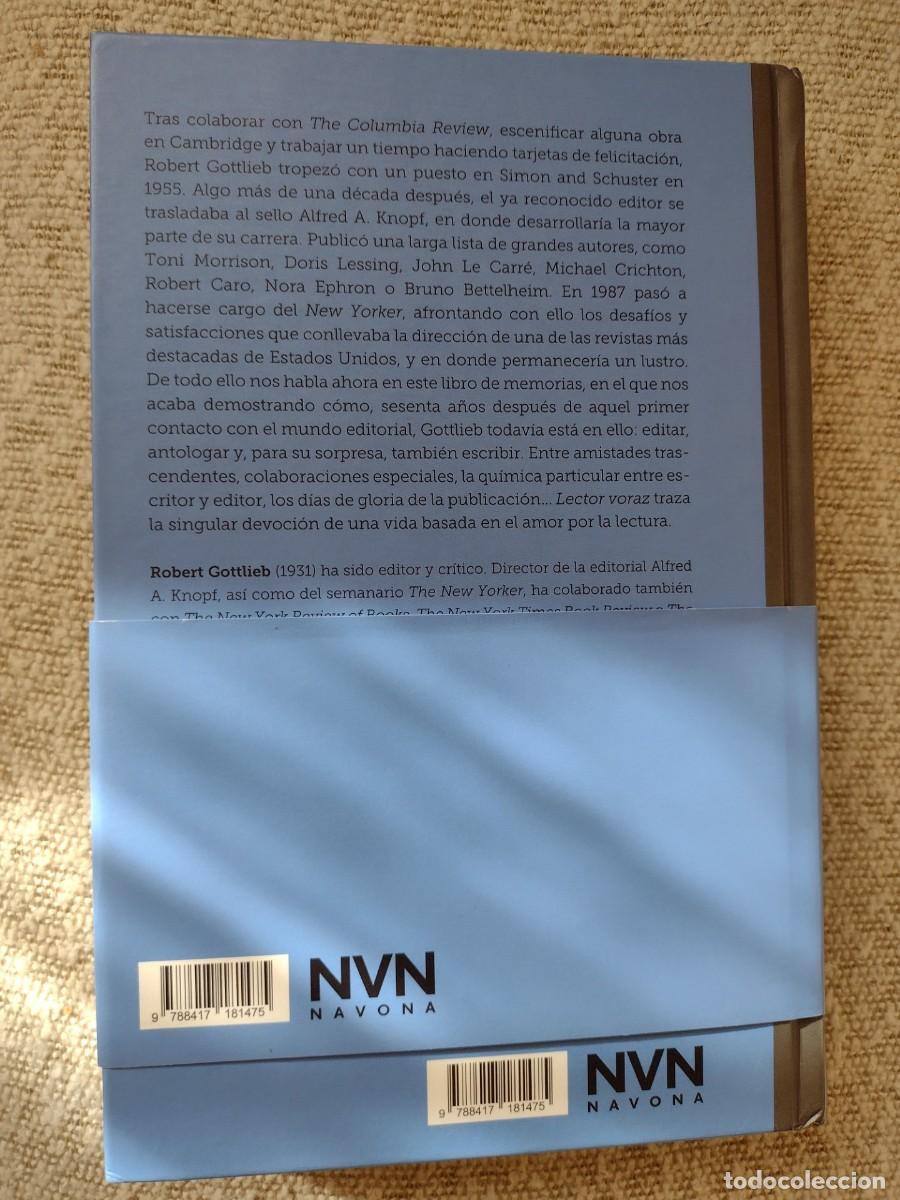 Libros: GOTTLIEB, ROBERT. LECTOR VORAZ - Foto 2