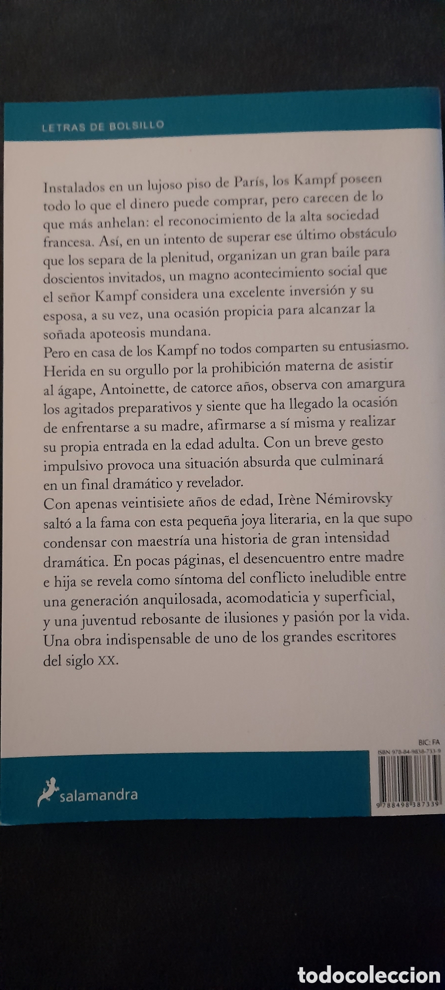 Libros: El baile. Irene Nemirovsky - Foto 2