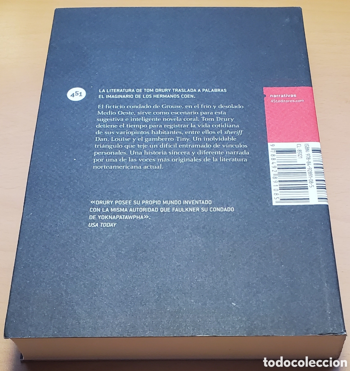 Libros: En el condado de Grouse - Tom Drury - Foto 2