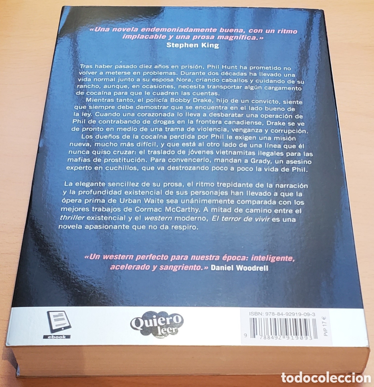 Libros: El terror de vivir - Urban Waite - Foto 2