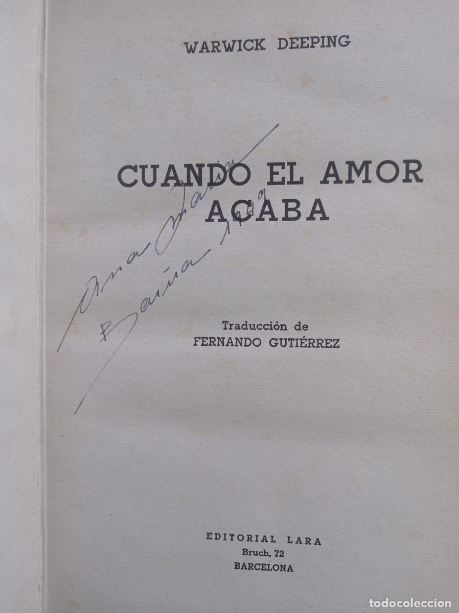 Libros: Cuando el amor acaba Warwick Deeping - Foto 3