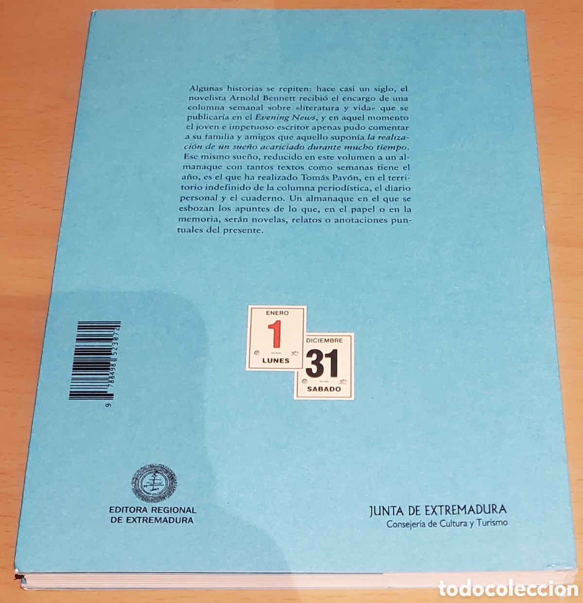 Libros: Almanaque - Tom&aacute;s Pav&oacute;n - Foto 2