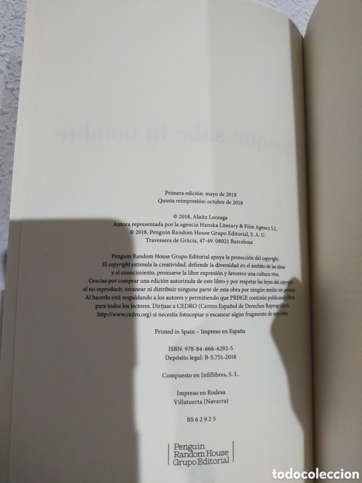 Libros: El bosque sabe tu nombre de Alaitz Leceaga - Foto 5