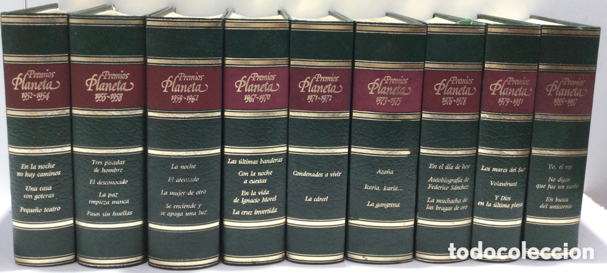 Libros: COLECCI&Oacute;N PREMIOS PLANETA1952 - Foto 1