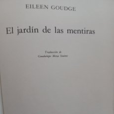 Libros: BARIBOOK 205. EL JARDÍN DE LAS MENTIRAS EILEEN GOUDGE CÍRCULO DE LECTORES