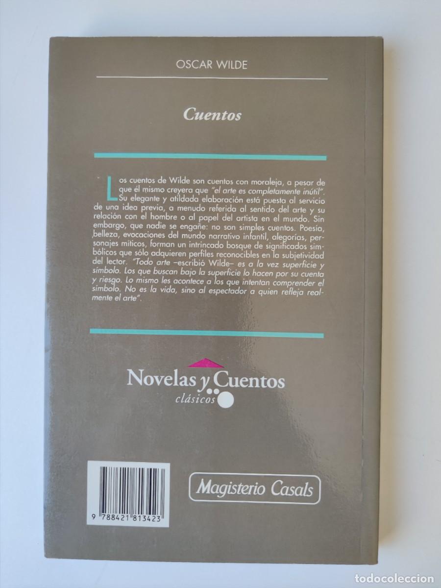 Libros: CUENTOS (OSCAR WILDE) MAGISTERIO 1996. - Foto 2