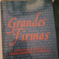 Libros: BARIBOOK C3. GRANDES FIRMAS ANTOLOGÍA DE ARTÍCULOS HISPANOAMERICANOS Y ESPAÑOLES