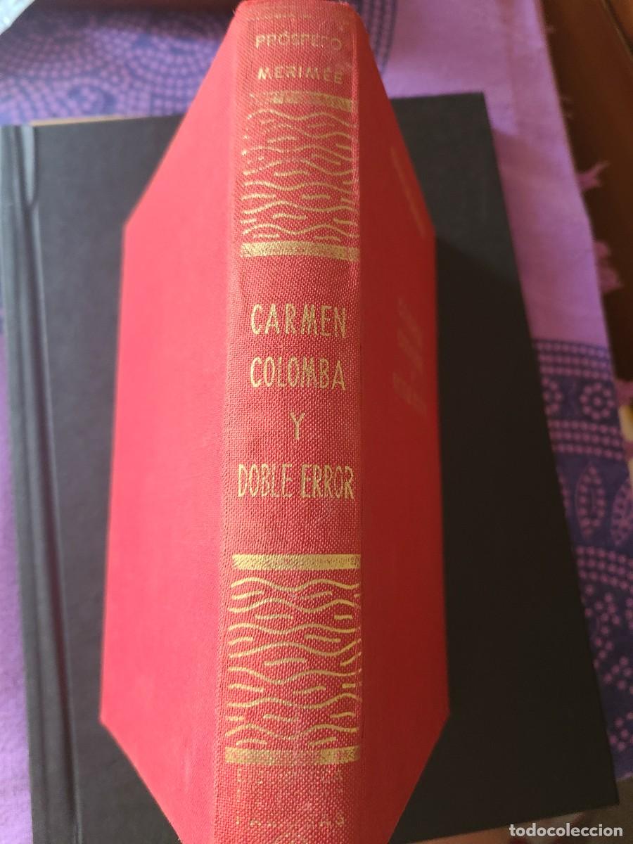 Libros: Carmen. Colomba. Doble error. Pr&oacute;spero Merim&eacute;e - Foto 1
