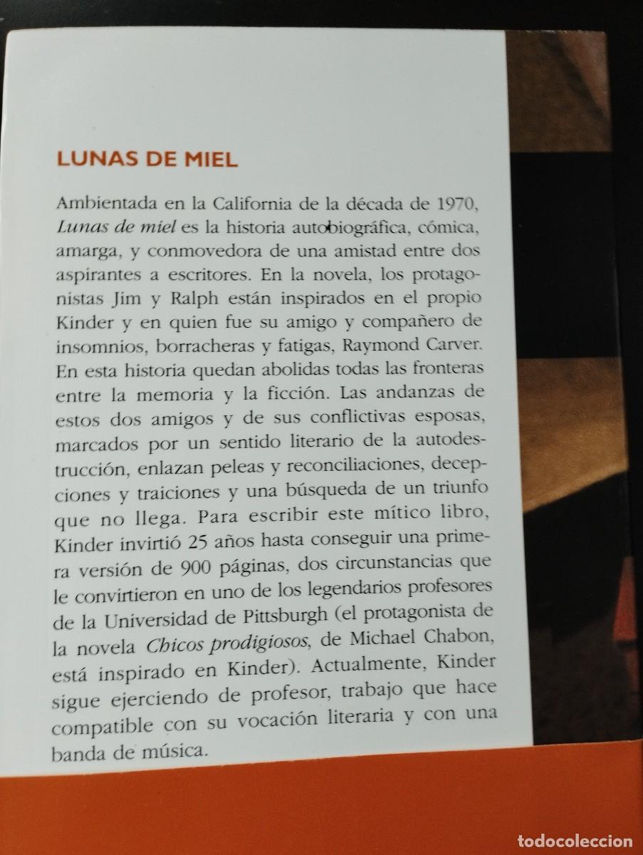 Libros: LUNAS DE MIEL (CHUCK KINDER) - Foto 2