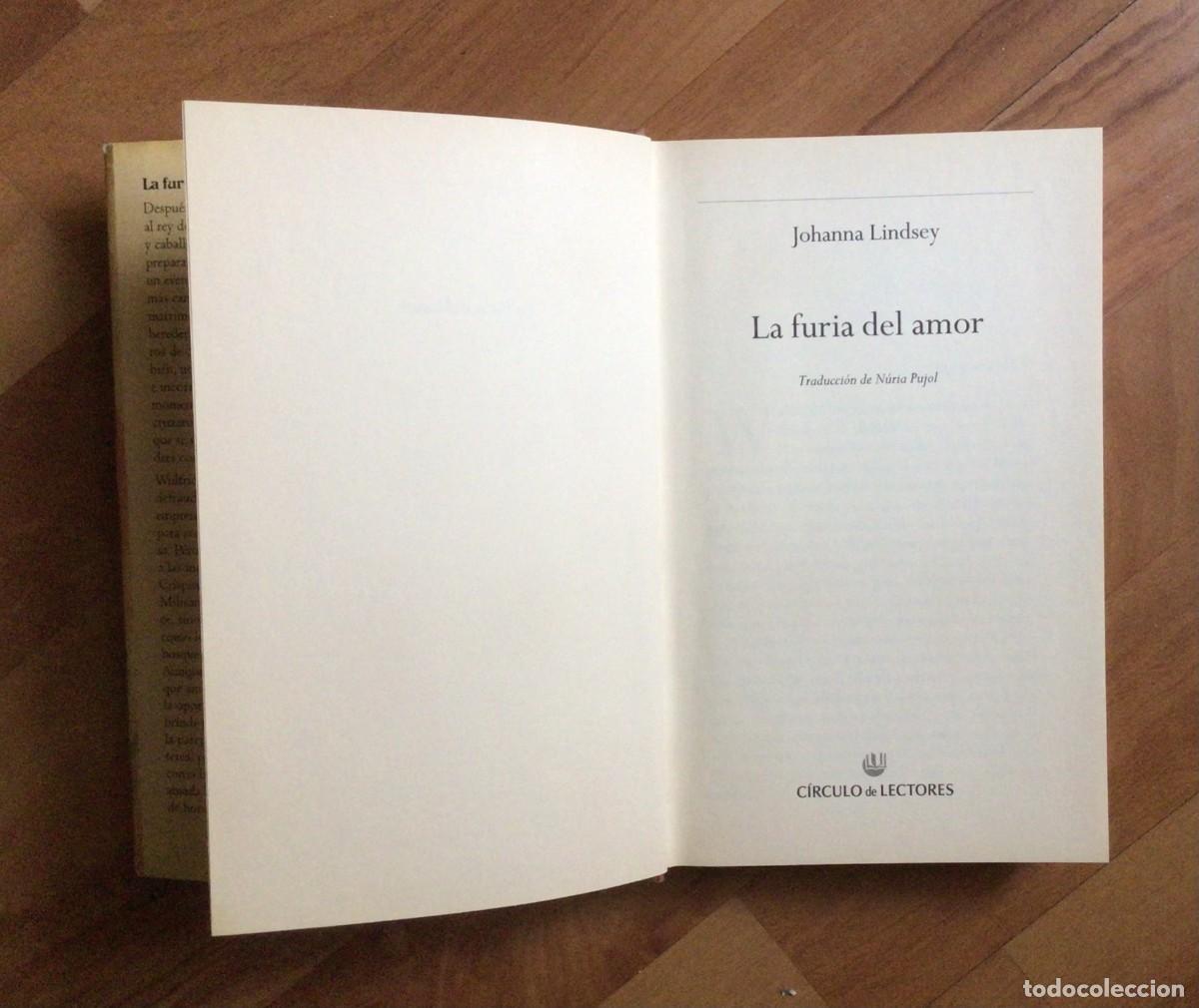 Libros: &rdquo;La furia del amor&rdquo; de Johanna Lindsey. - Foto 4