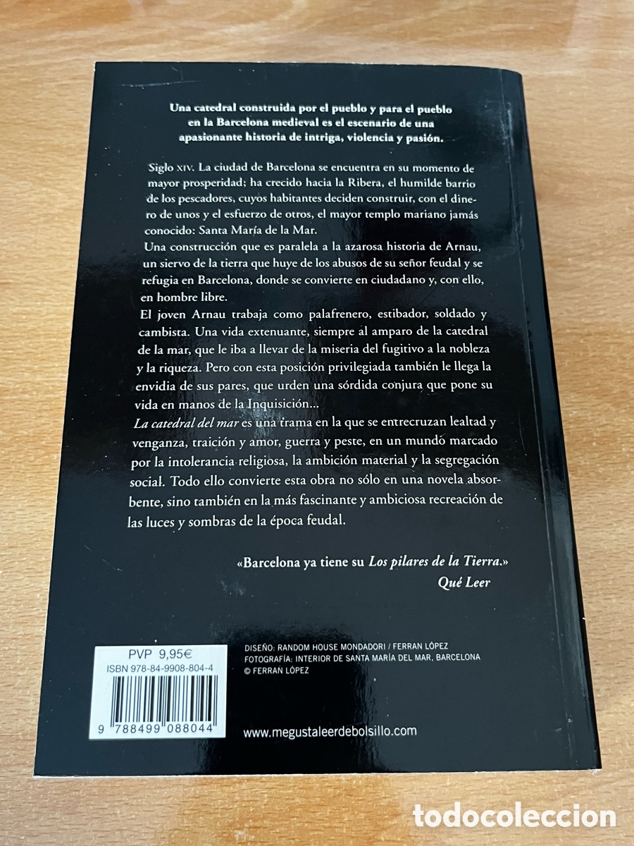 Libros: ILDEFONSO FALCONES LA CATEDRAL DEL MAR - Foto 2