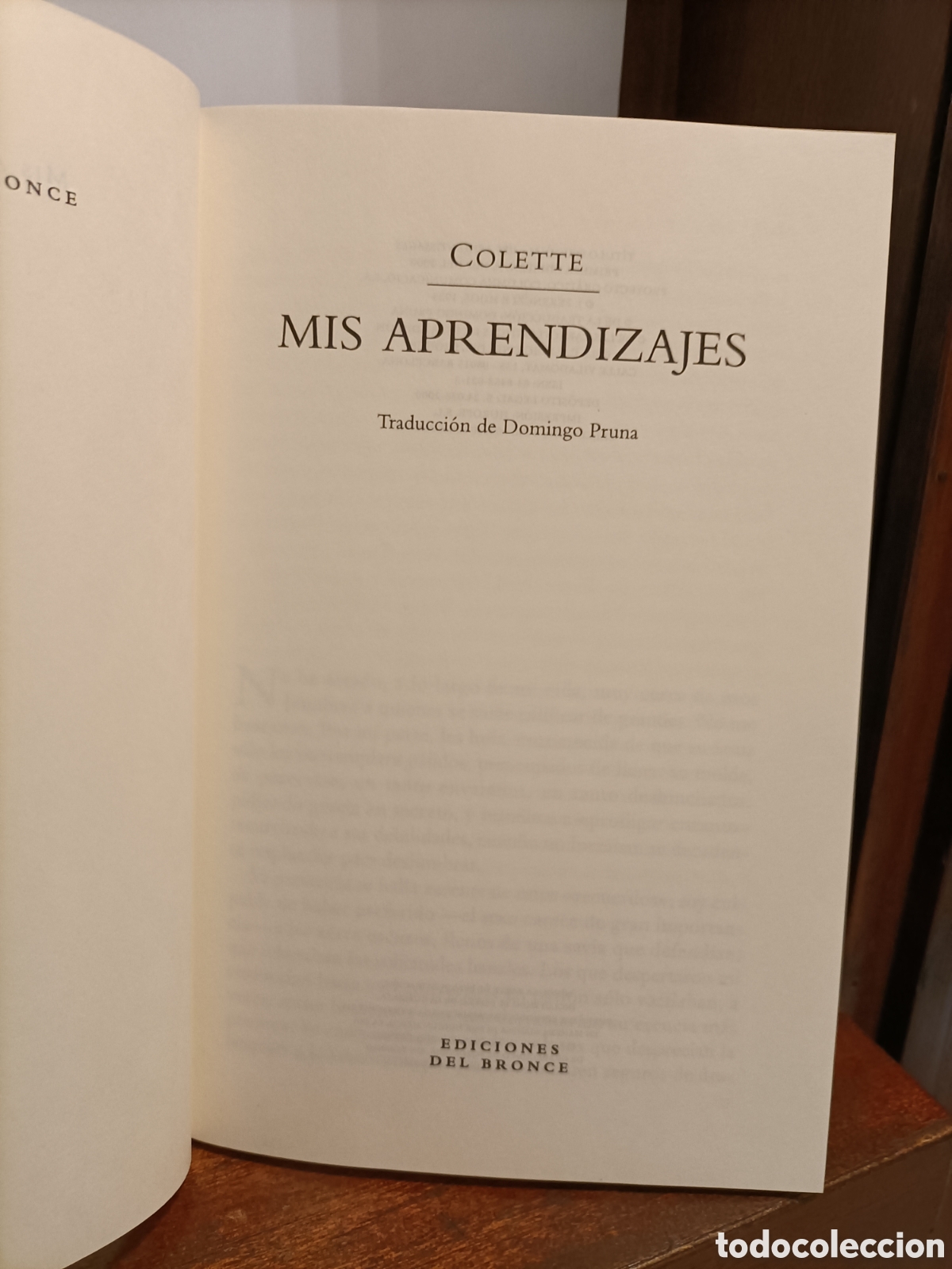 Libros: Mis aprendizajes, Colette, 1Edici&oacute;n a&ntilde;o 2000 - Foto 5