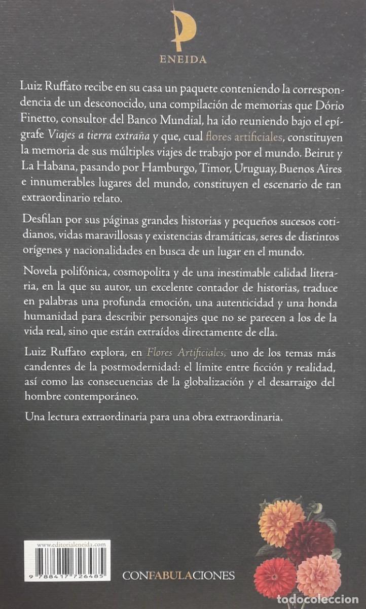 Libros: Flores artificiales, Luiz Ruffato, Eneida Editorial - Foto 2