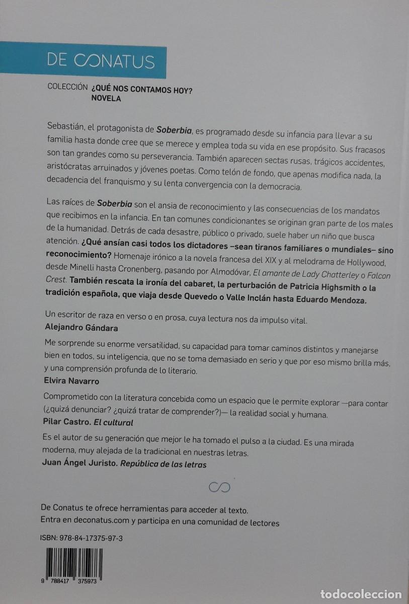 Libros: Soberbia, Recaredo Veredas, De Conatus - Foto 2