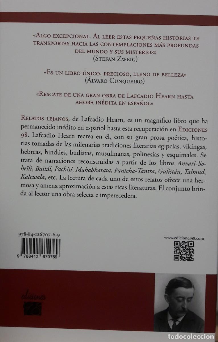 Libros: Relatos lejanos, Lafcadio Hearn, Ediciones 98 - Foto 2
