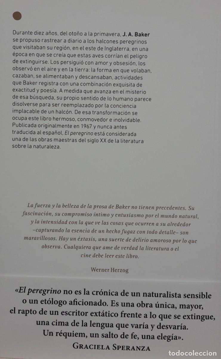 Libros: El Peregrino, J.A. Baker, Sigilo Editorial - Foto 2