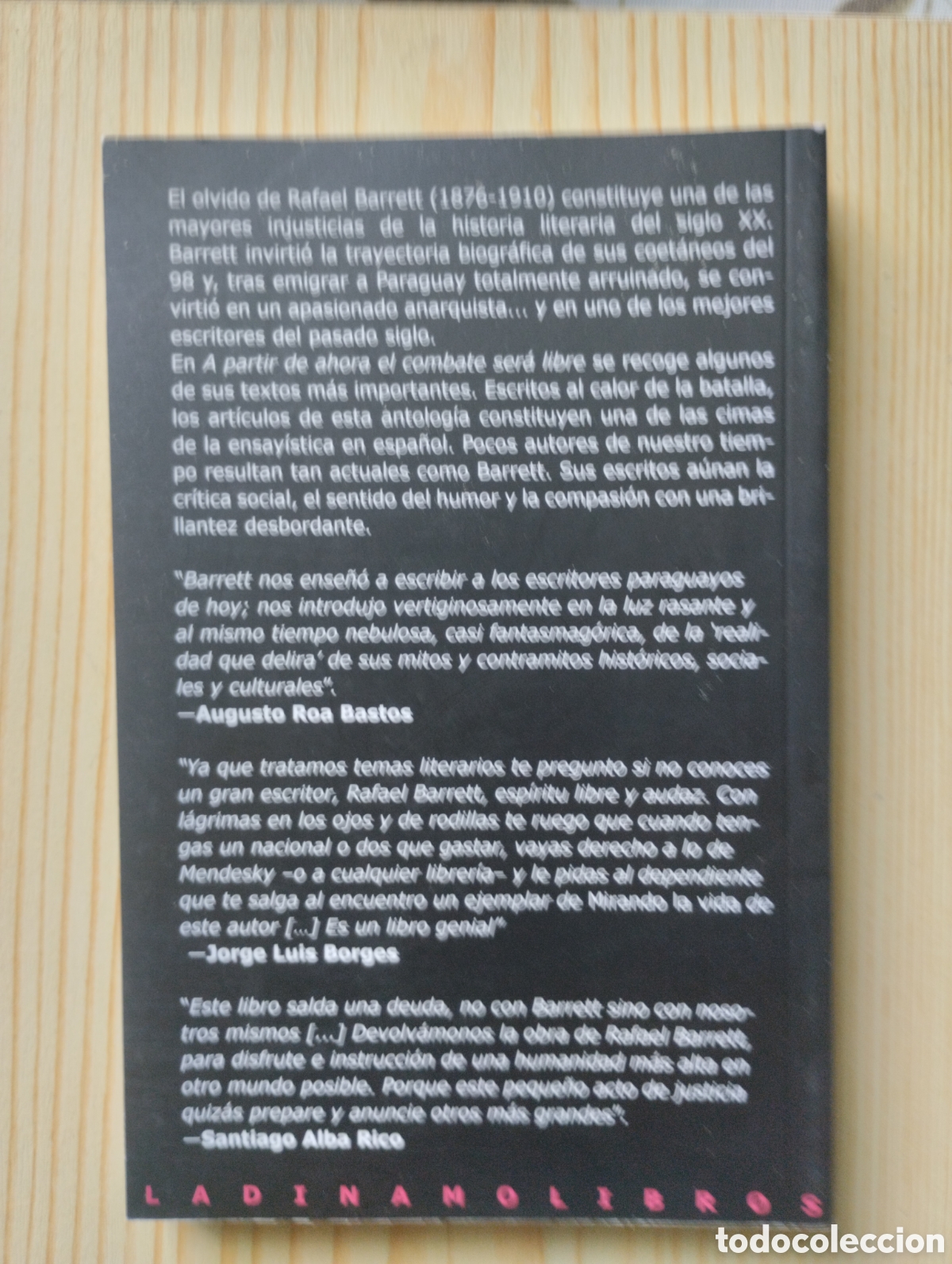 Libros: A PARTIR DE AHORA EL COMBATE SER&Aacute; LIBRE. - Foto 2