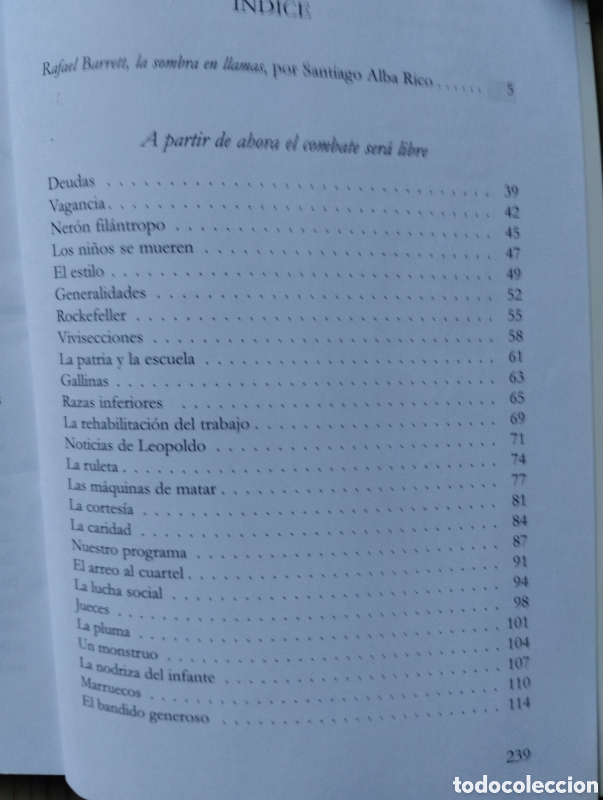 Libros: A PARTIR DE AHORA EL COMBATE SER&Aacute; LIBRE. - Foto 4