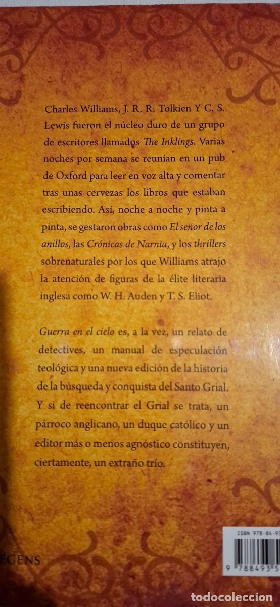 Libros: CHARLES WILLIAMS: GUERRA EN EL CIELO - Foto 2