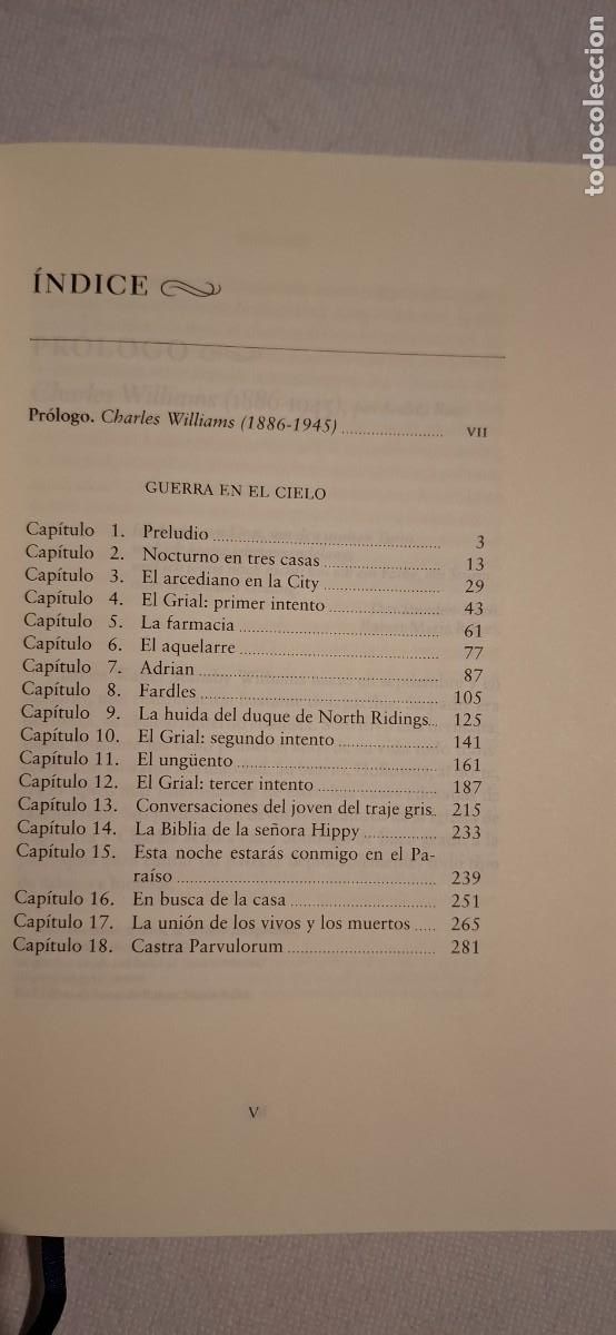 Libros: CHARLES WILLIAMS: GUERRA EN EL CIELO - Foto 10