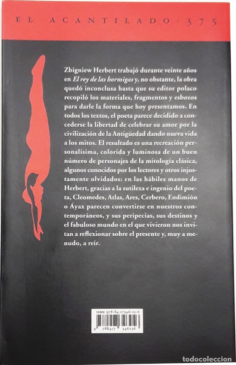 Libros: El rey de las hormigas, Zbigniew Herbert, Acantilado - Foto 2
