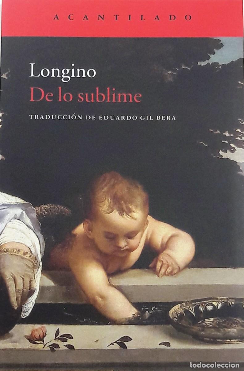 Libros: De lo sublime, Longino, Acantilado - Foto 1