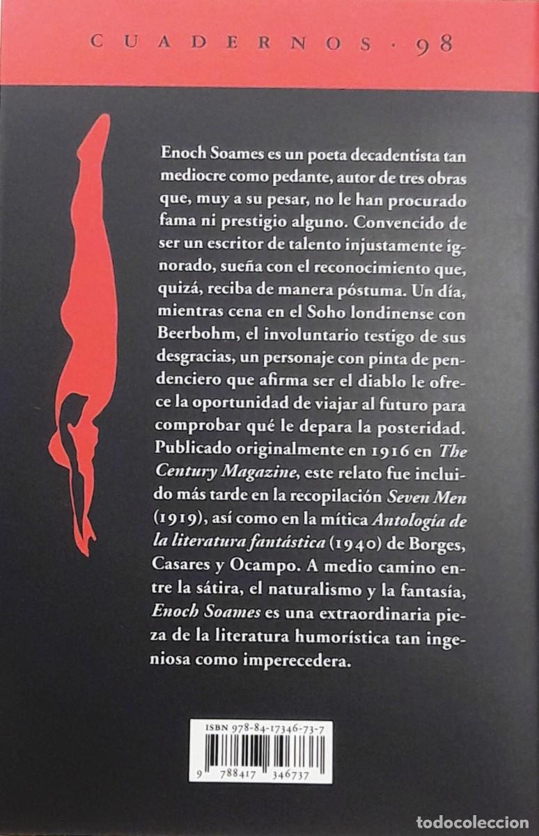 Libros: Enoch Soames, Max Beerbohm, Acantilado - Foto 2