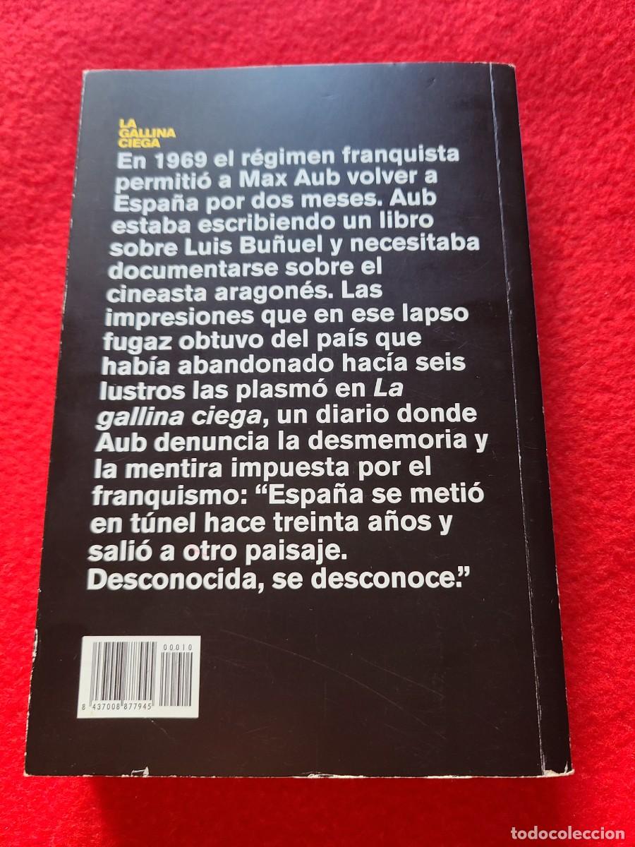 Libros: La gallina ciega. Max Aub - Foto 2
