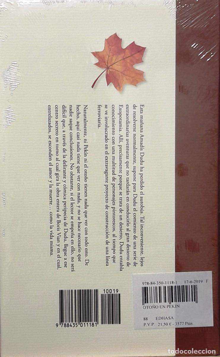 Libros: Oto&ntilde;o en Pek&iacute;n, Boris Vian, Edhasa - Foto 2