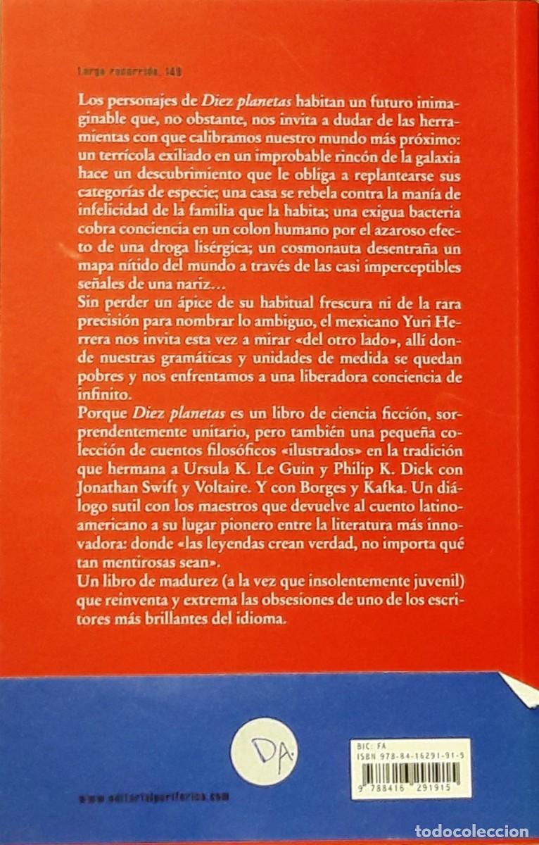 Libros: DIEZ PLANETAS, YURI HERRERA, PERIF&Eacute;RICA - Foto 2