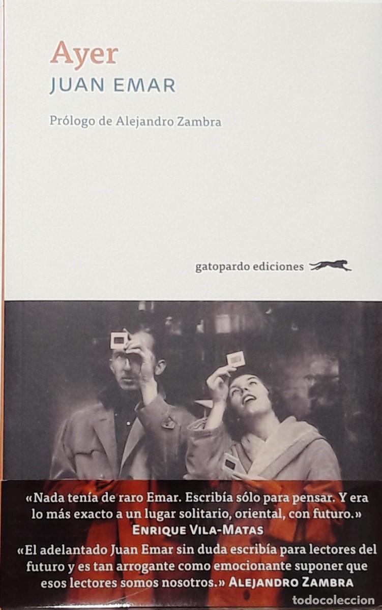 Libros: Ayer, Juan Emar, Gatopardo Ediciones - Foto 1