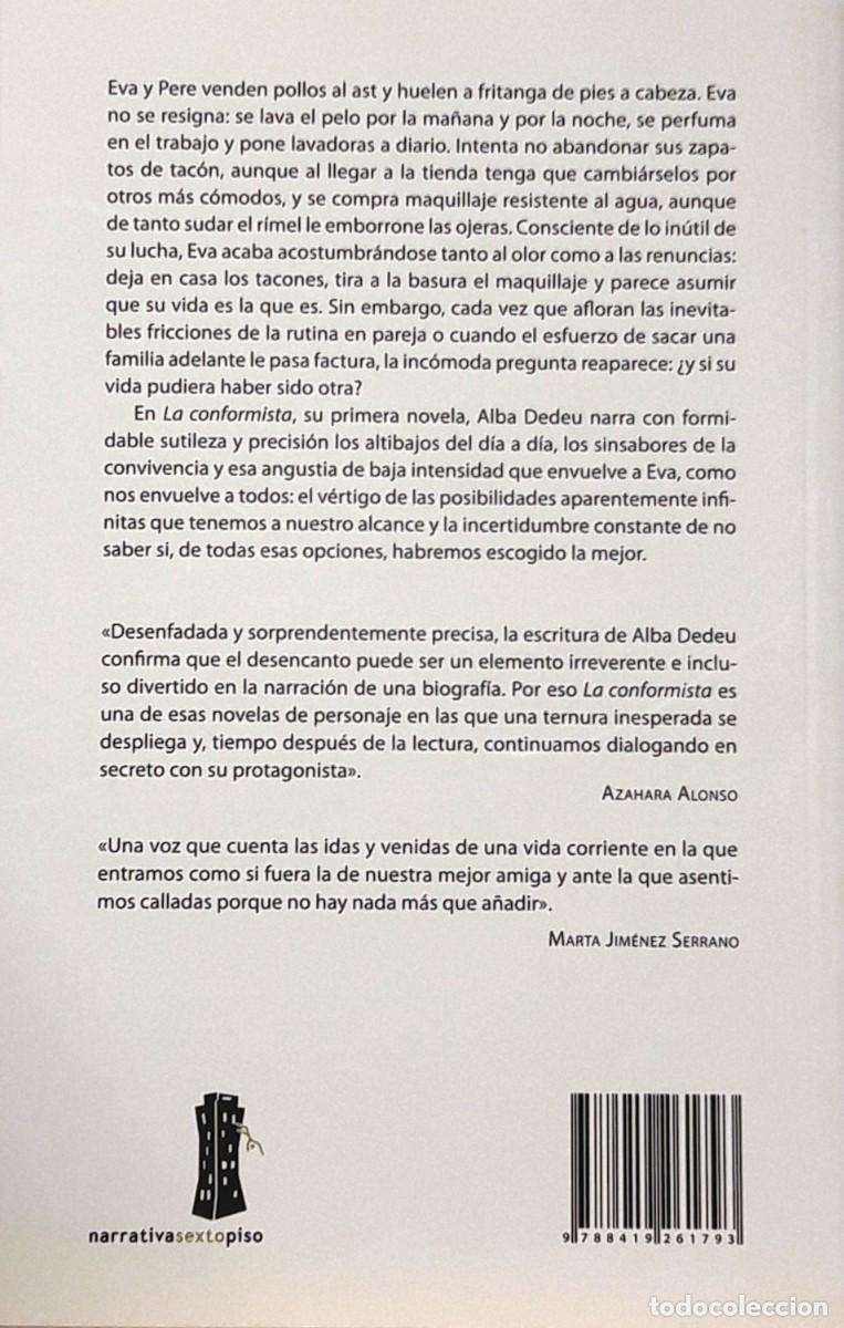 Libros: La conformista, Alba Dedeu, Sexto Piso - Foto 2